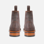 vintage waxed med brown boot