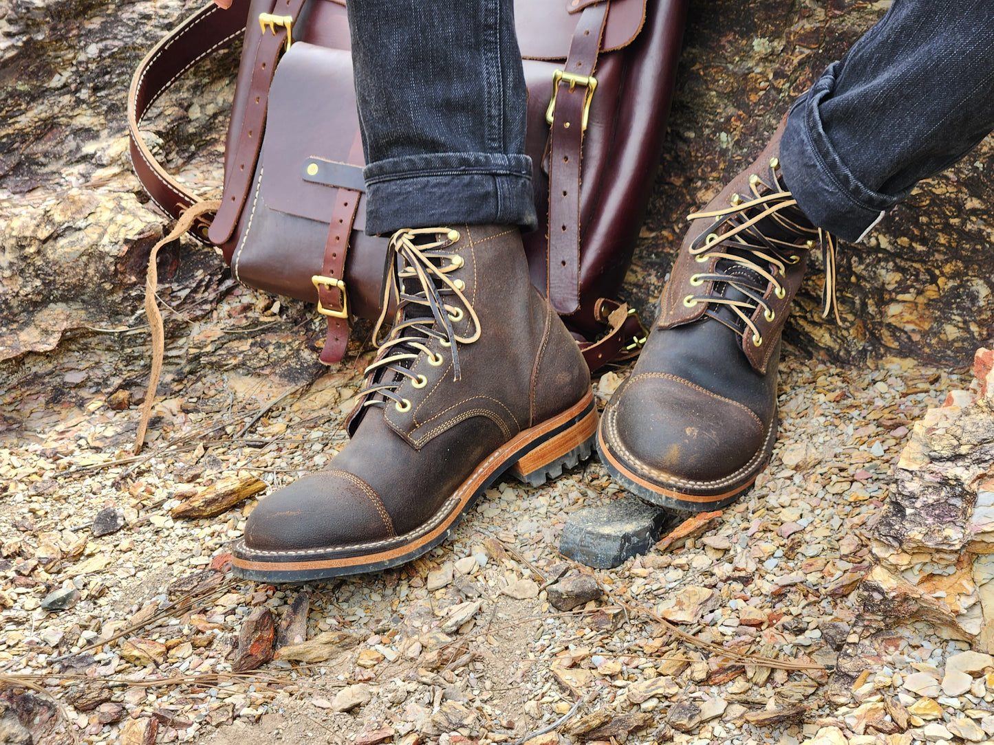 Tukano V2 · Waxed Suede · Brown