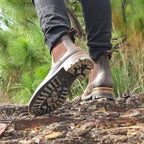 Isidro Chelsea · Waxed Suede · Brown