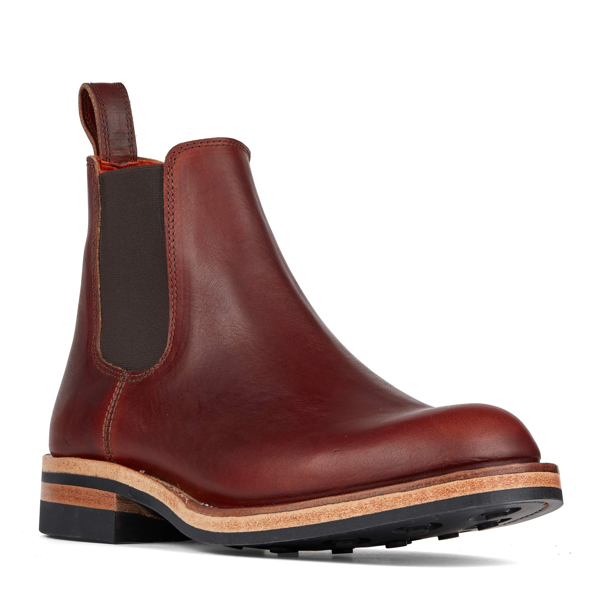 Isidro Chelsea · Oiled Latigo · Tan