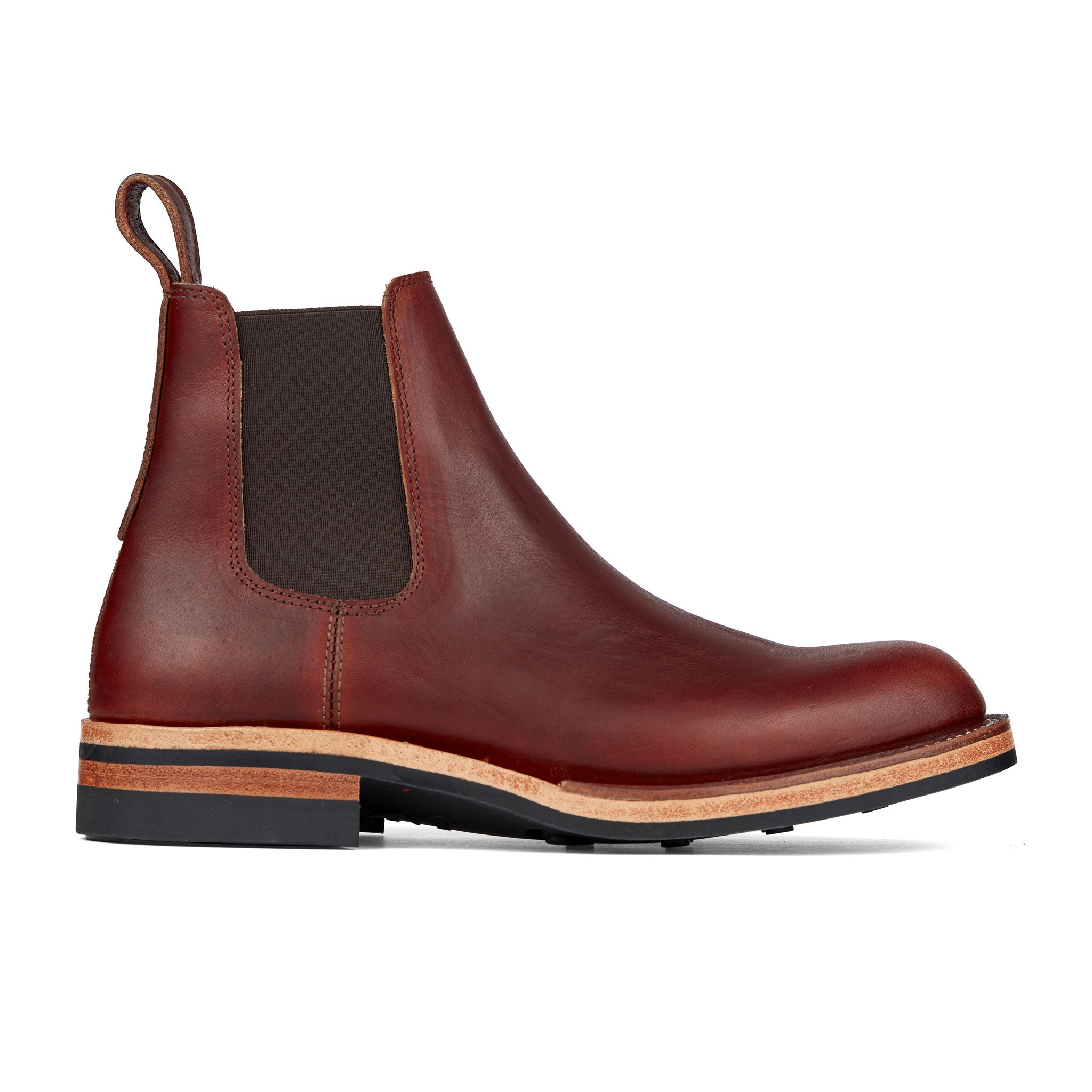 Isidro Chelsea · Oiled Latigo · Tan