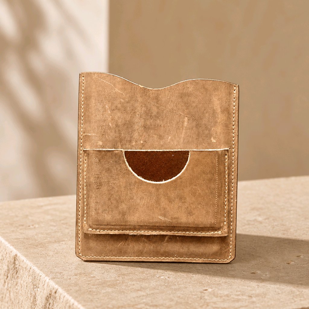 3 in 1 · Passport Holder · Waxed Flesh