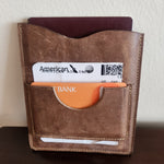 3 in 1 · Passport Holder · Waxed Flesh