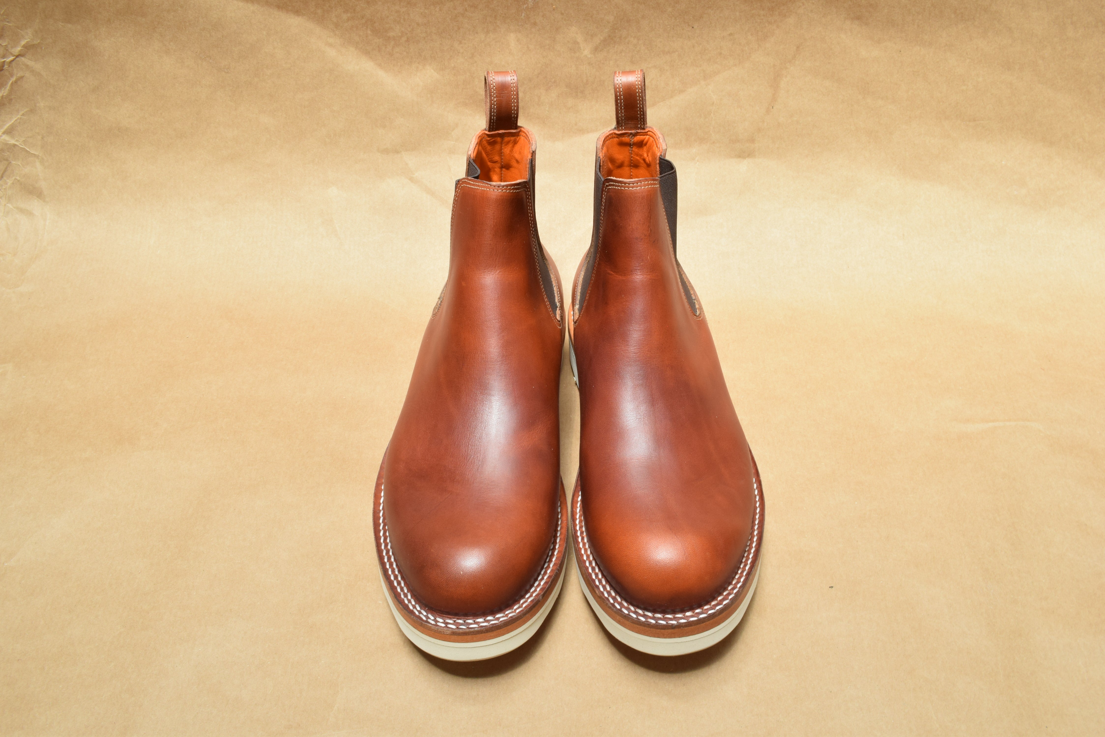 Isidro Chelsea in Tan Wedge Sole 45e 12E