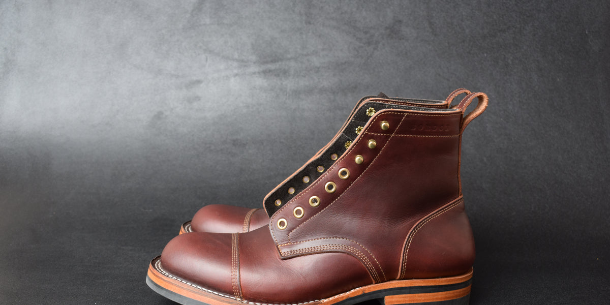 Tukano V2 Chestnut - 43 EEE – Bordon Handmade boots