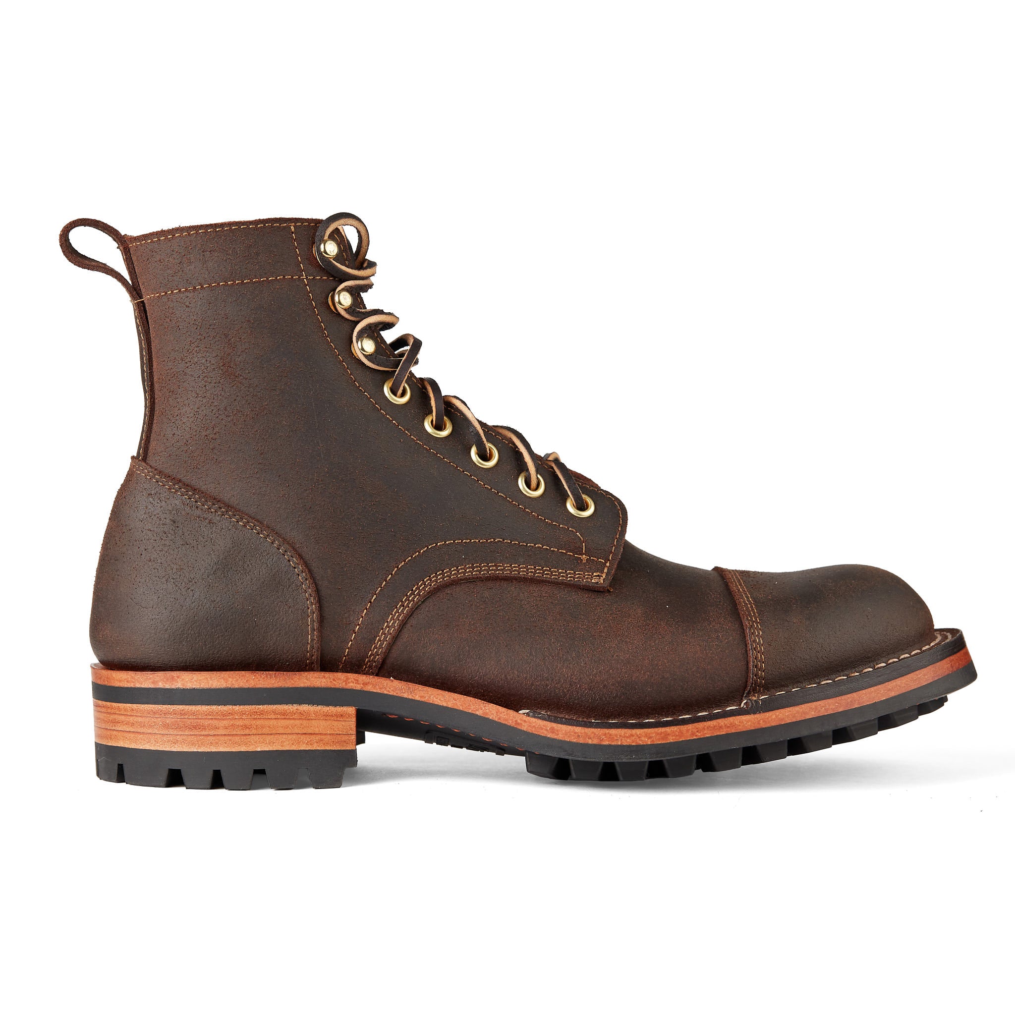 Tukano V2 · Waxed Suede · Brown