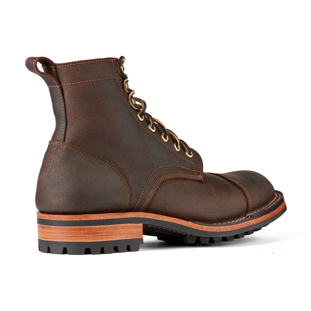 Tukano V2 · Waxed Suede · Brown