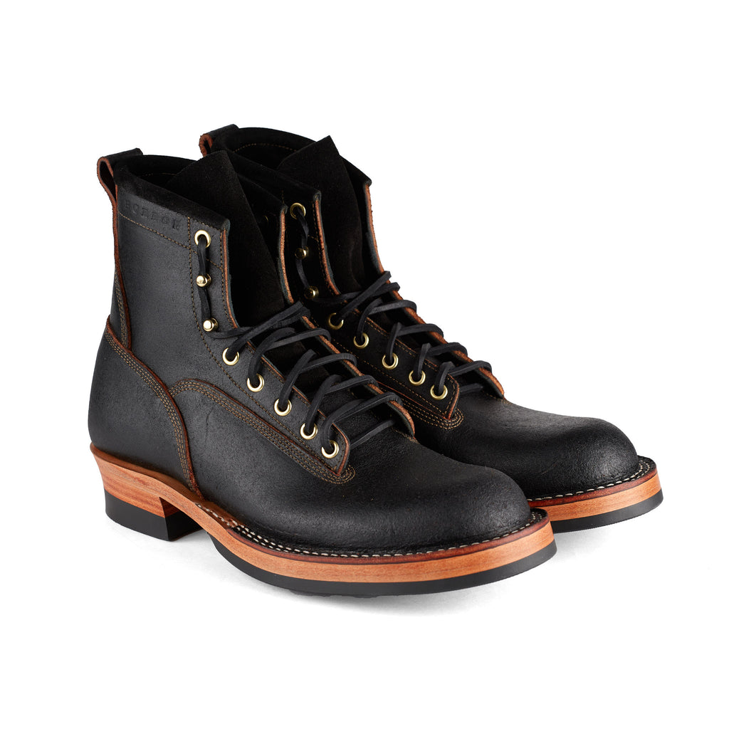 Lace To Toe · Waxed Flesh · Black Nut Core