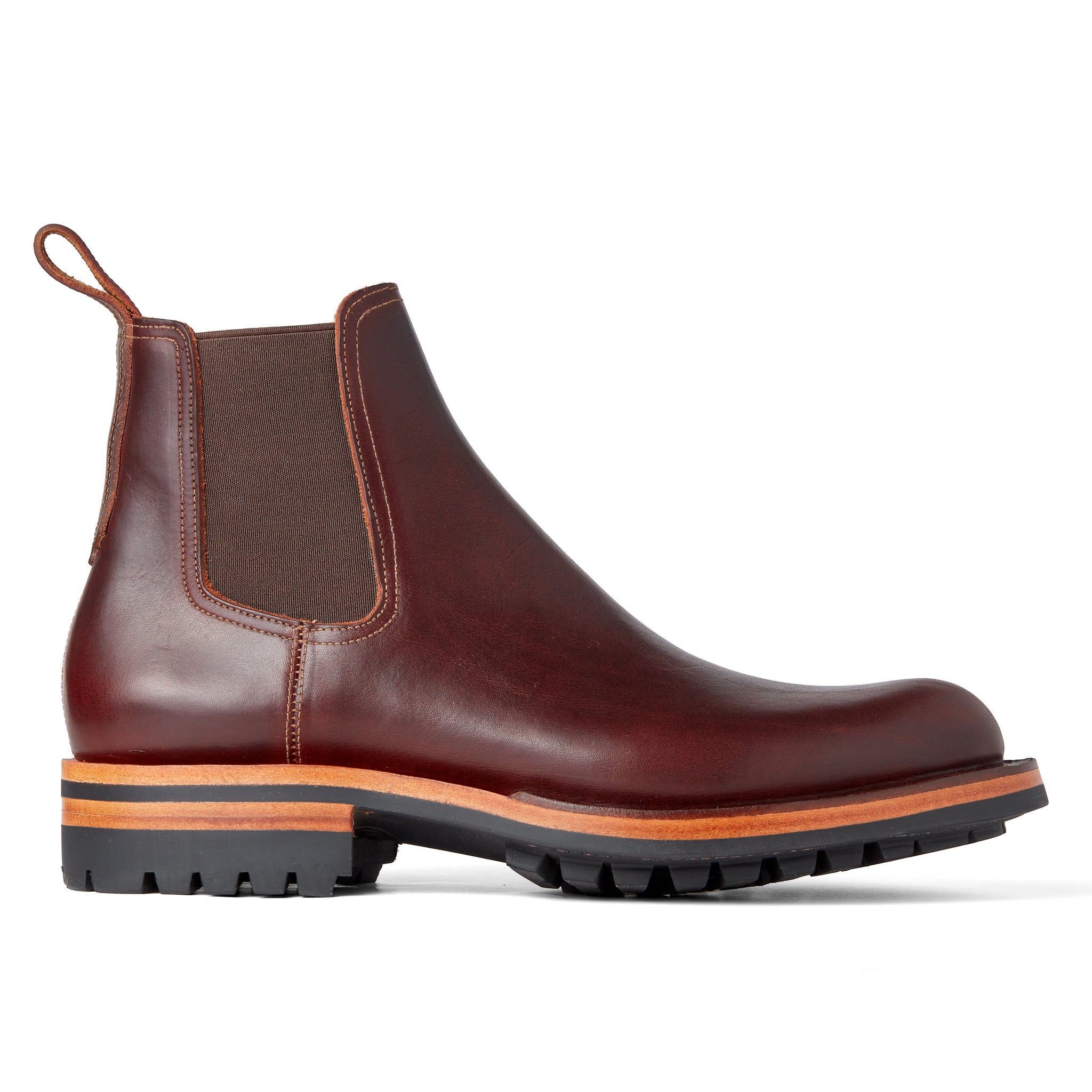 シ*ン様 【超希少】BODHI HEAVYWEIGHT CREW Bordeau Isidro Chelsea · Oiled Latigo · Chestnut – Bordon Handmade boots