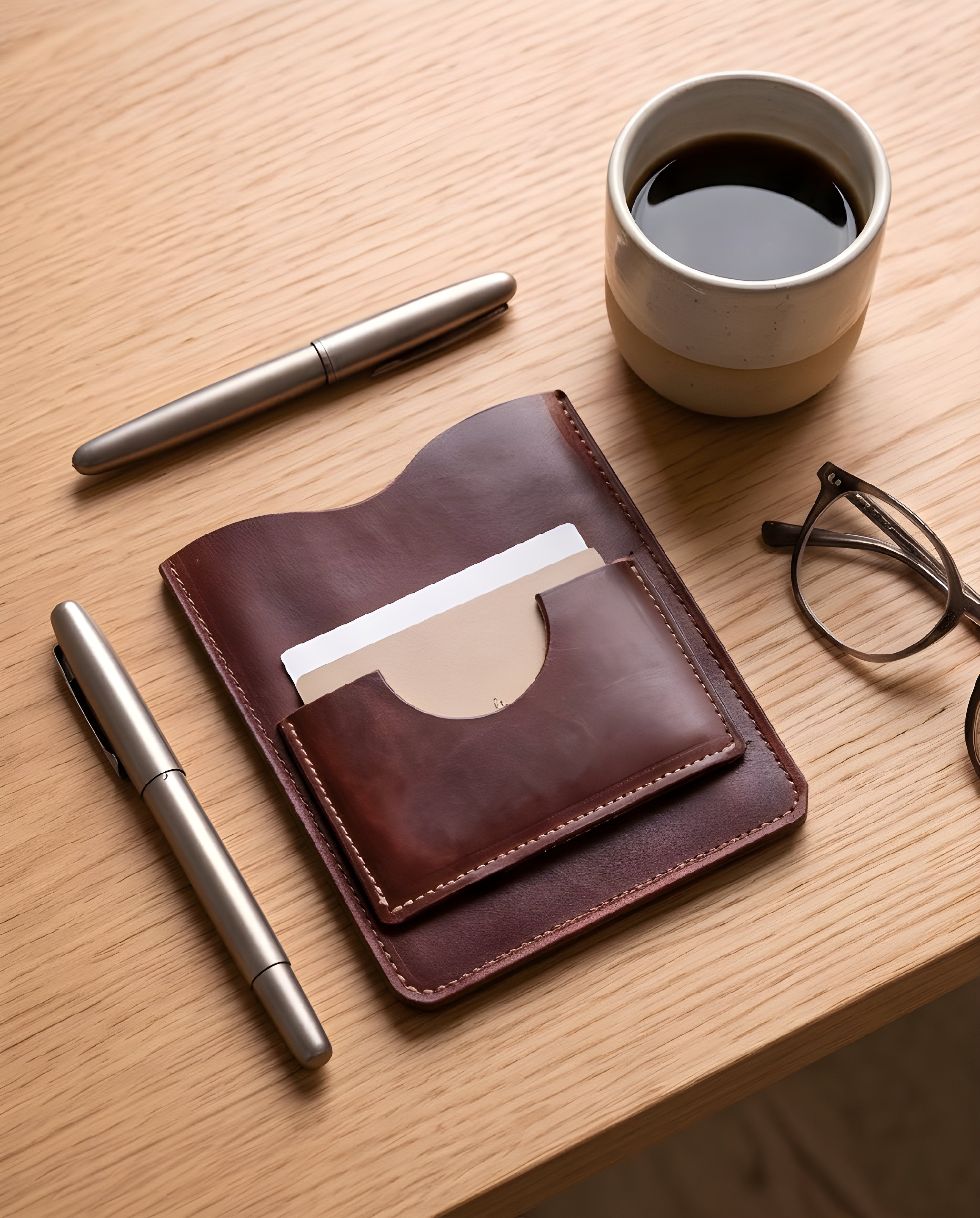 3 in 1 · Passport Holder · Oiled Latigo