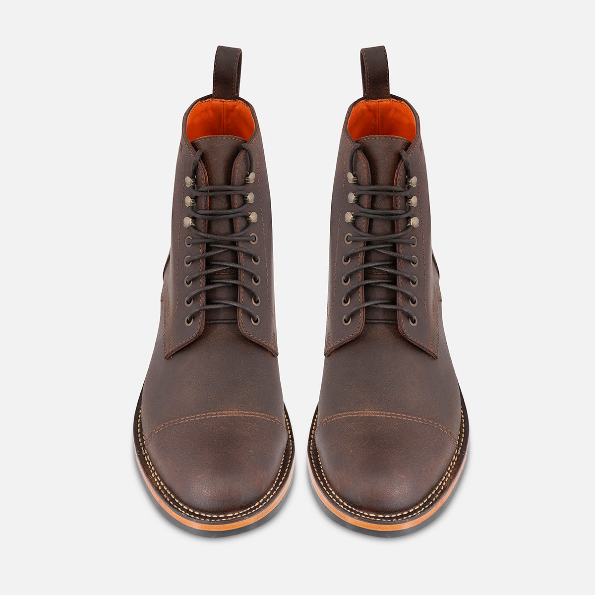 Jumper waxed med brown boot